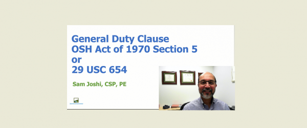 OSHA General Duty Clause